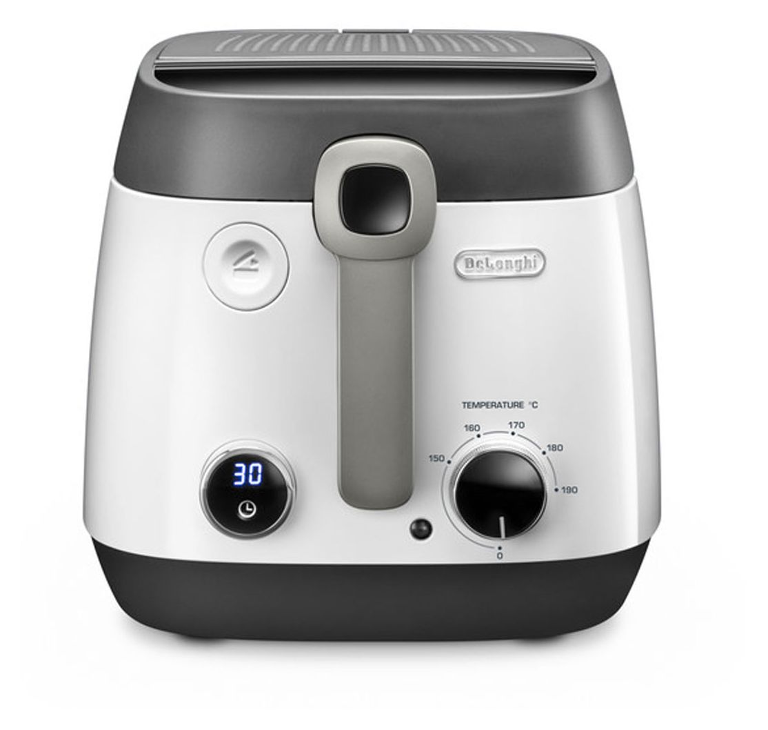 DeLonghi FS6067 Fritteuse 2,4 l 1800 W  (Anthrazit, Weiß) 