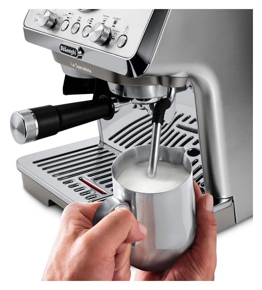 EC9255.M La Specialista Arte Evo Siebträger Kaffeemaschine 15 bar 1400 W  (Stahl) 