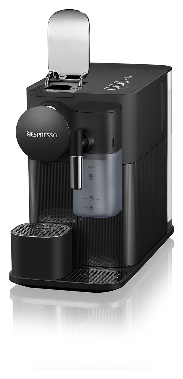 EN510.B Lattissima One Nespresso Kapselmaschine 19 bar 1,0 l  (Schwarz, Edelstahl) 