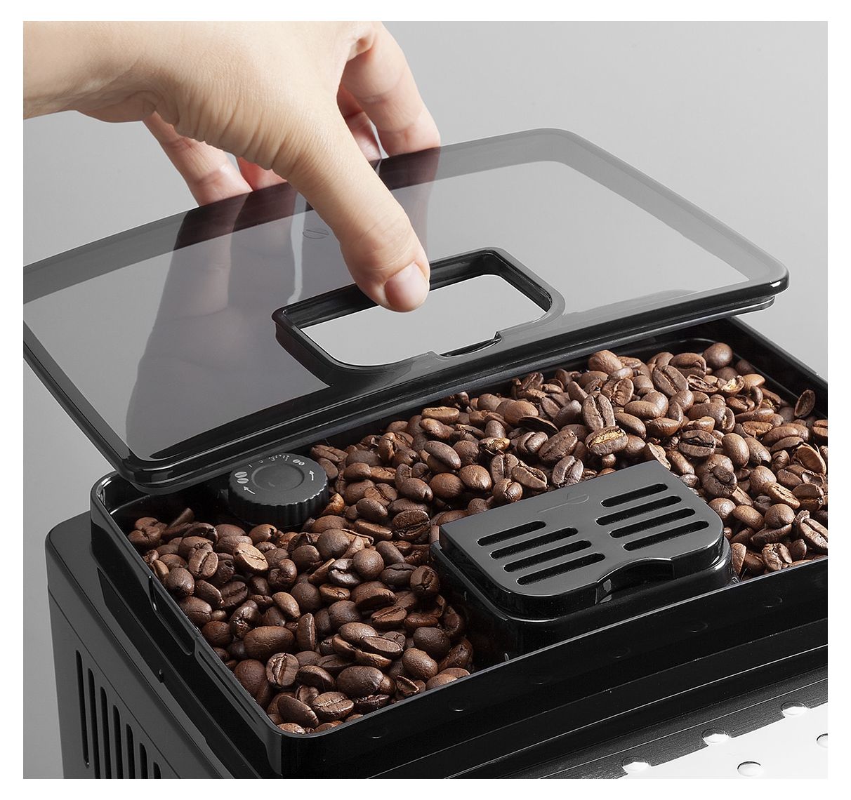 Magnifica S ECAM20.116.B Kaffeevollautomat 15 bar 250 g AutoClean  (Schwarz) 