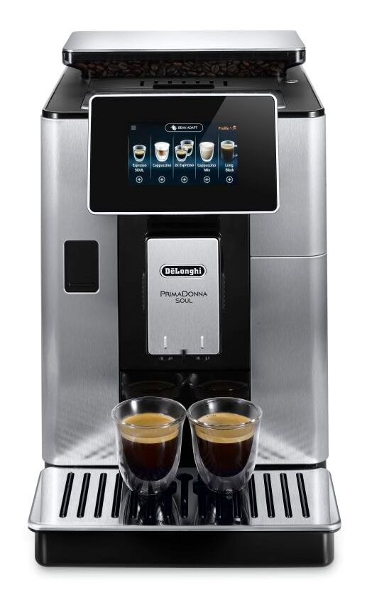 PrimaDonna Soul ECAM610.75.MB Kaffeevollautomat 2,2 l 500 g (Metal Black) 