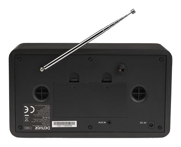 DAB-18 Bluetooth DAB+, FM Radio Tragbar  (Grau) 