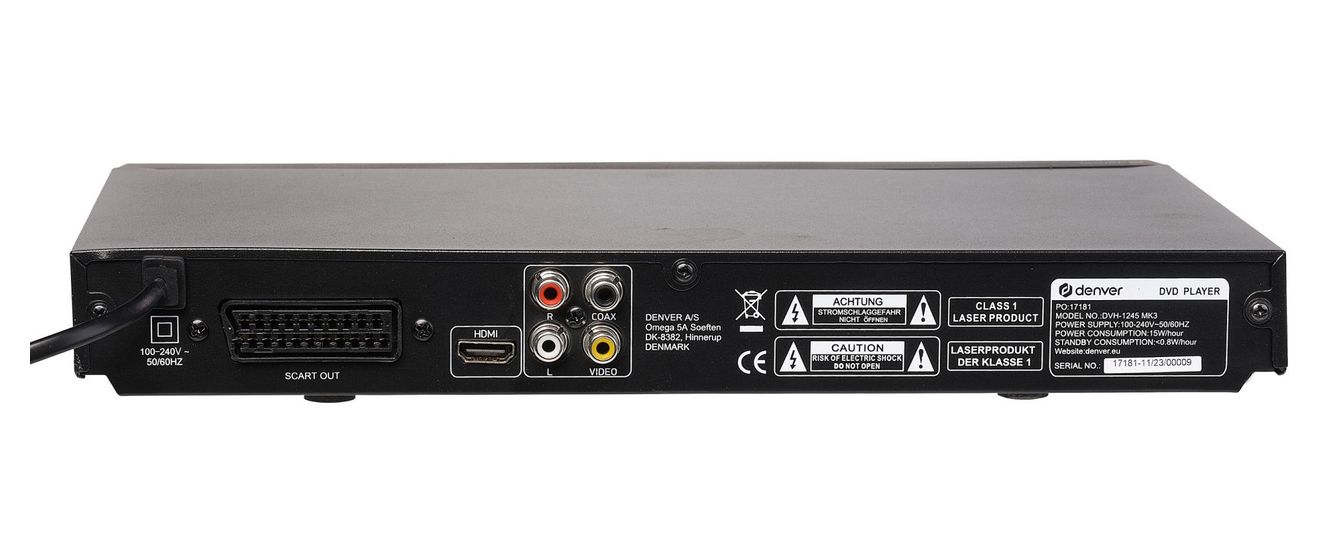 DVH-1245MK3 DVD Player 1080p 