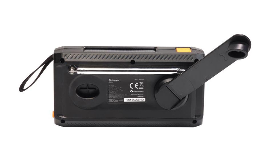 SCD-2033 DAB+, FM Radio Tragbar  (Schwarz) 