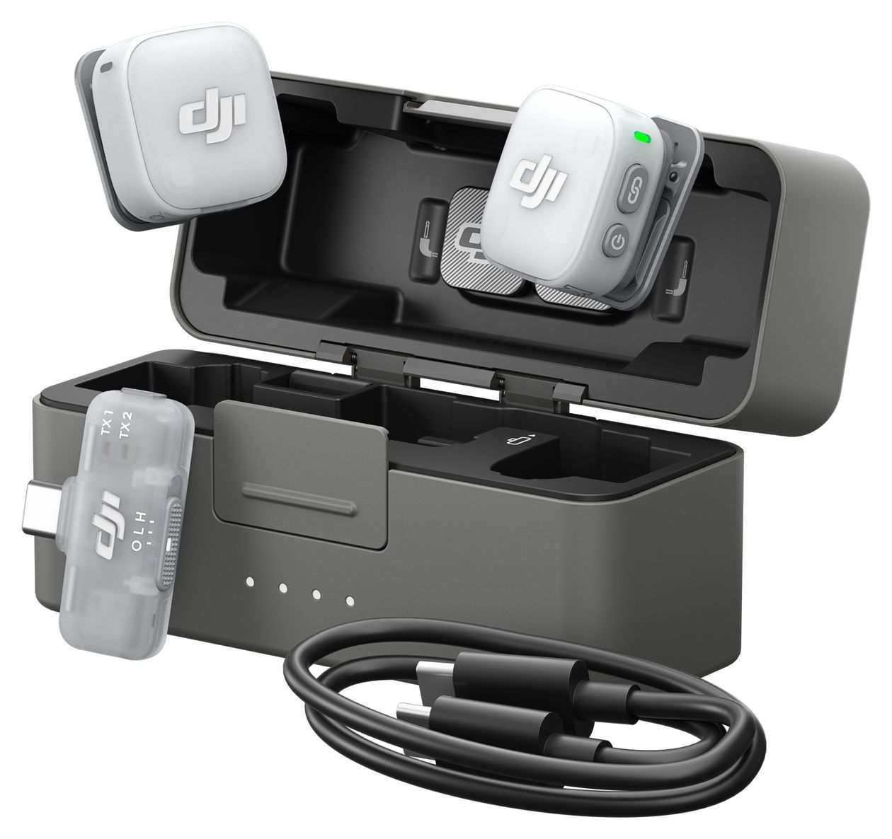 Mic Mini 2 (2 TX + 1 RX + Charging Case) 