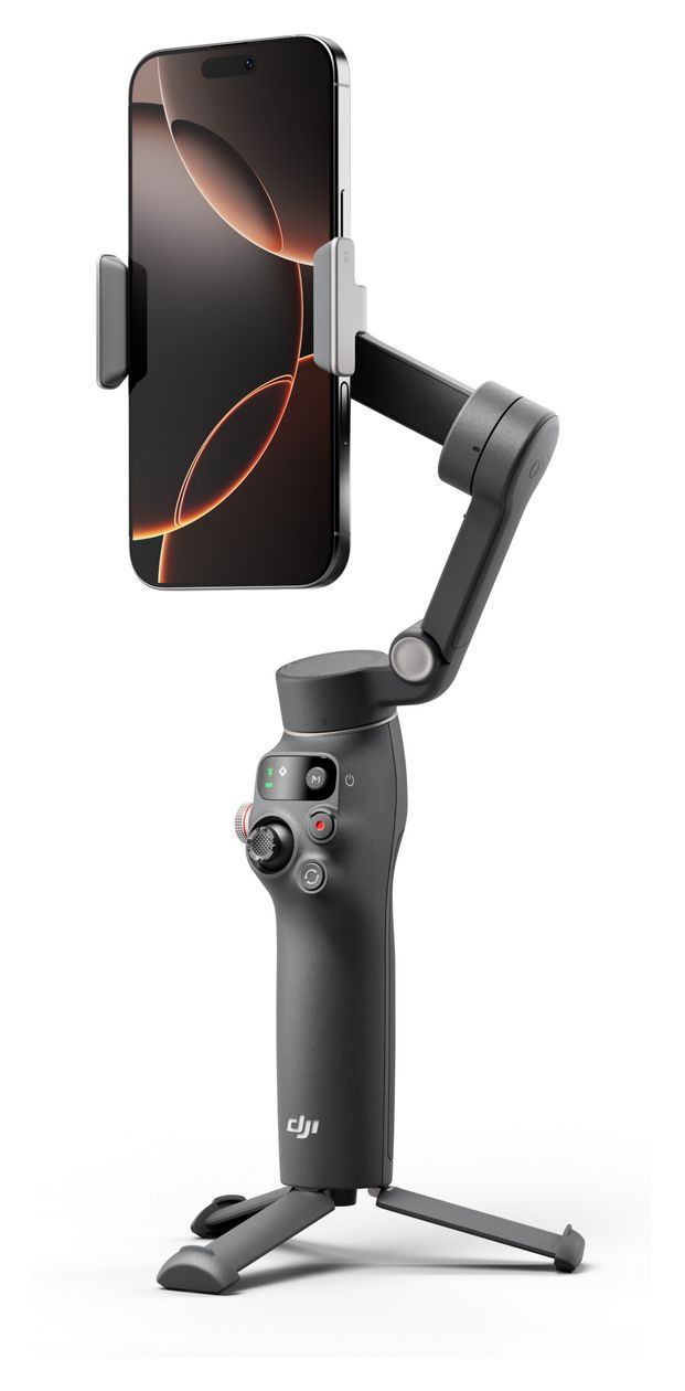 Osmo Mobile 8 Stativ Gimbal für Smartphone faltbar Bluetooth  (Schwarz) 