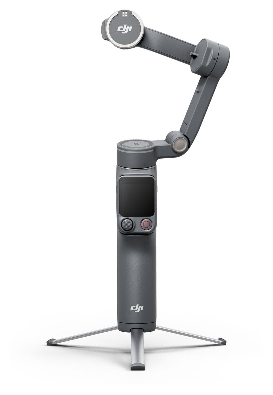 Osmo Mobile 8P Standard Combo Stativ Gimbal für Smartphone faltbar Bluetooth  (Schwarz) 