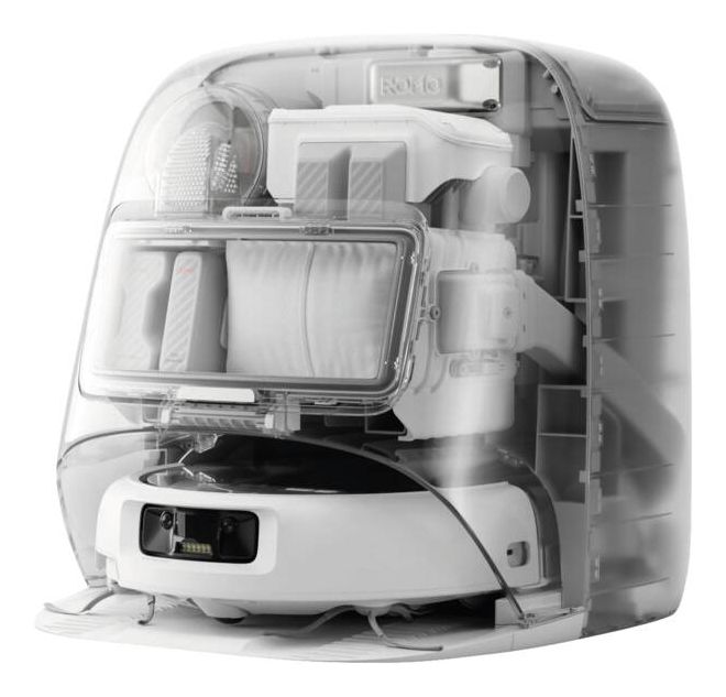 Romo P Saugroboter nass/trocken 180 min Akku 25000 Pascal Leistung  (Transparent) 