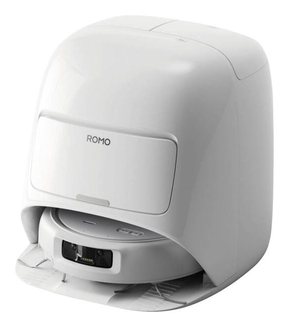 Romo S Saugroboter nass/trocken 180 min Akku 25000 Pascal Leistung  (Weiß) 