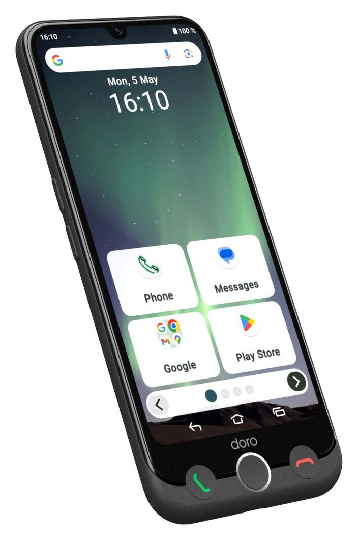 Aurora A30 128 GB 4G Smartphone 15,5 cm (6.1 Zoll) 2,0 GHz Android 50 MP Dual Kamera Dual Sim WiFi 5  (Graphit) 