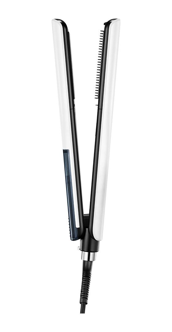 AuraSteam Haarglätter 68 W  (Weiß, Schwarz) 