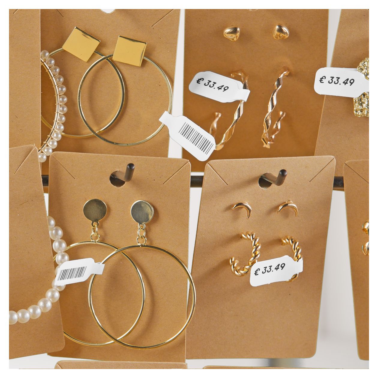 DYMO Original LW 2-fach Preisschild-Etiketten | 10 mm x 19 mm | DYMO Etiketten für LabelWriter Etikettendrucker | 1 Rolle mit 1500 Preisschild-Aufklebern 