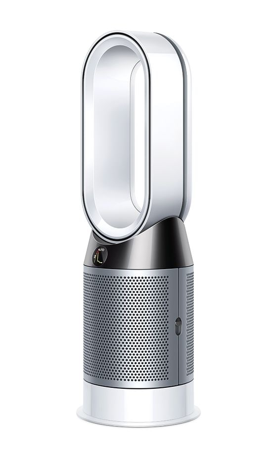 HP04 Pure Hot + Cool Turm-Luftreiniger  (Silber, Weiß) 