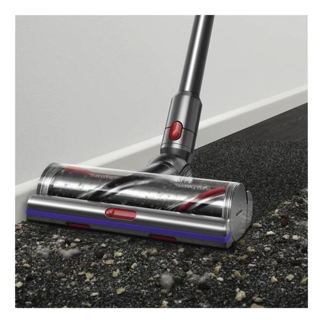 V12 Detect Slim Absolute Handstaubsauger Beutellos bis 60 min Laufzeit 25,2 V (Schwarz, Violett, Bronze, Gelb) 