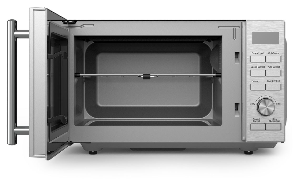 MTD2083FGS Standgeräte Solo 800 W Größe: klein 6 Stufen Grill  (Silber) 