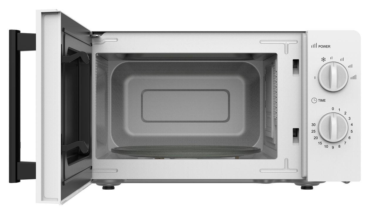 MTM2075IW Freistehende Mikrowelle 700 W Größe: klein 6 Stufen  (Weiß) 