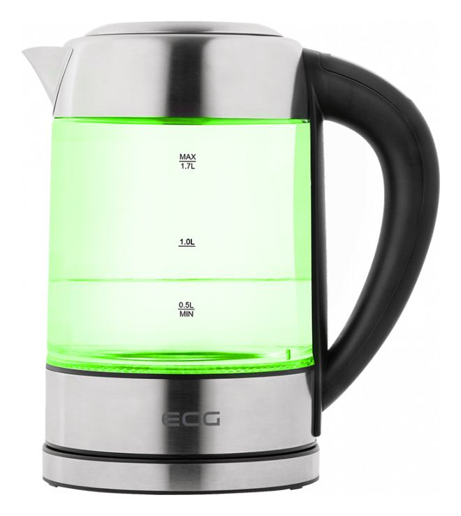 RK1777 1,7 l Wasserkocher 2200 W  (Schwarz, Edelstahl) 