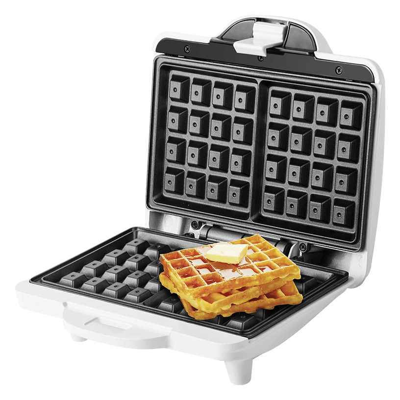 S1370 Waffeleisen quadratisch für 2 Waffel(n) 700 W 