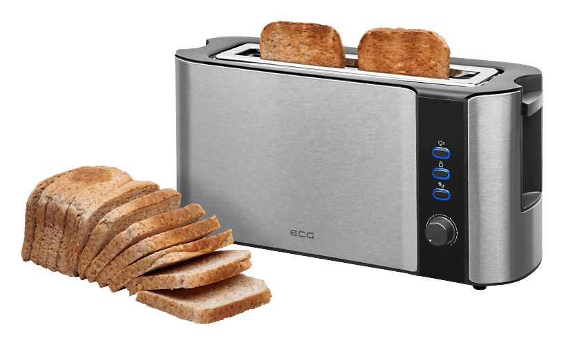 ST10630SS Toaster 1000 W 2 Scheibe(n) 6 Stufen  (Schwarz, Silber) 