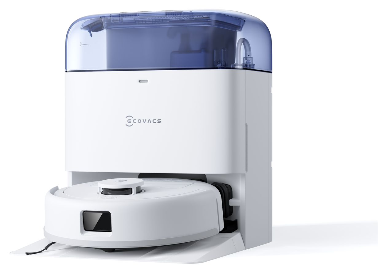 Deebot Mini Saugroboter nass/trocken 150 min Akku 9000 Pascal Leistung  (Blau, Weiß) 