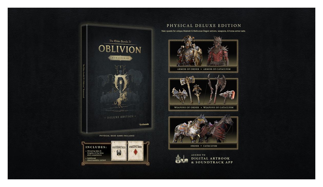 Elder Scrolls IV: Oblivion Remastered Deluxe Edition (PlayStation 5) 