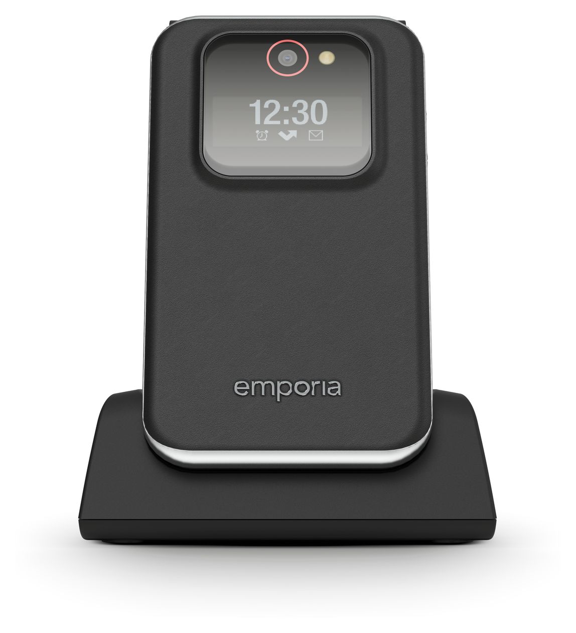 Joy V228 Seniorenhandy 4G Smartphone 7,11 cm (2.8 Zoll) 2 MP Single SIM  (Schwarz) 