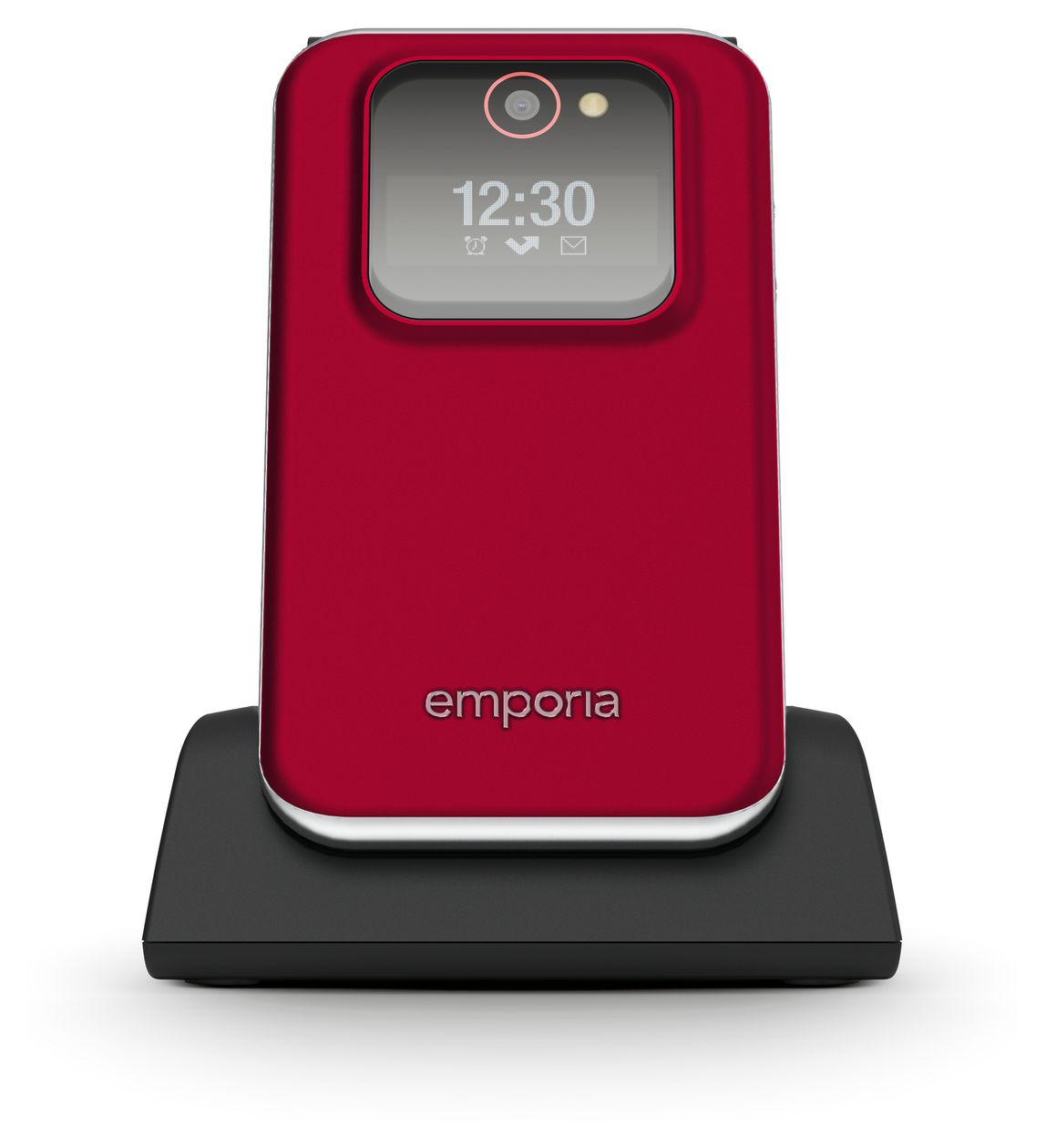 Joy V228 Seniorenhandy 4G Smartphone 7,11 cm (2.8 Zoll) 2 MP Single SIM  (Rot) 