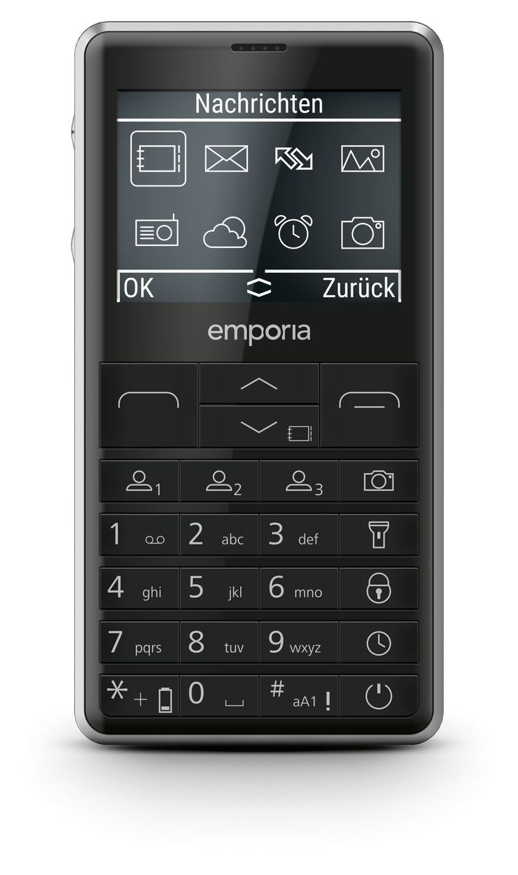 Prime LTE 4G Smartphone 5,87 cm (2.31 Zoll) 2 MP Single SIM  (Schwarz) 