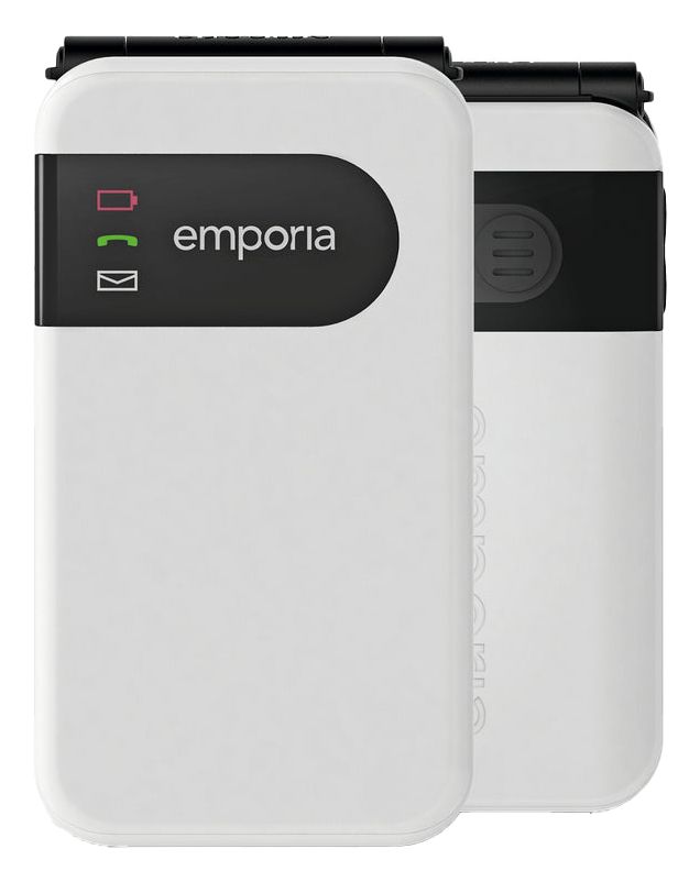 SimpliCity glam 2G Smartphone 7,11 cm (2.8 Zoll)  (Weiß) 