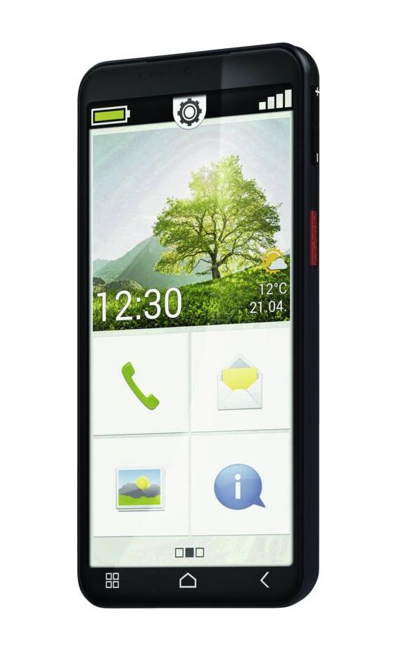 Smart.Me7 128 GB 4G Smartphone 13,8 cm (5.45 Zoll) Android 13 MP Dreifach Kamera Single SIM WiFi 5  (Schwarz) 