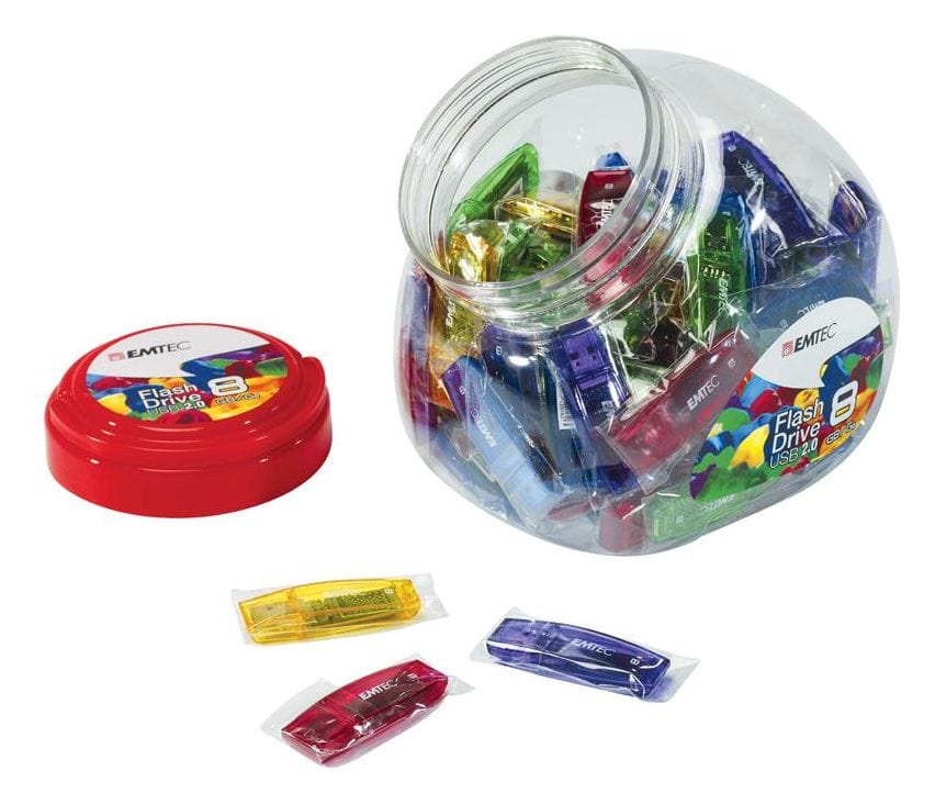 C410 Color Mix - Candy Jar 80 Stück USB Typ-A Stick 32 GB  (Mehrfarbig) 
