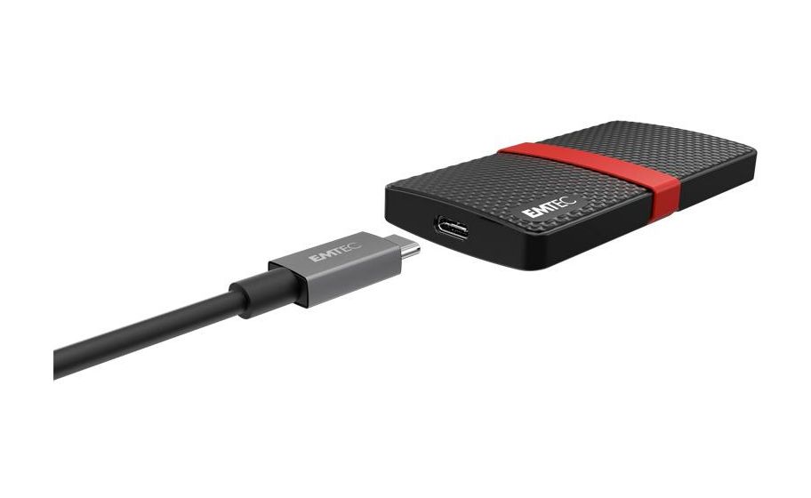 X200 Portable Power Plus 2 TB SSD  (Schwarz) 