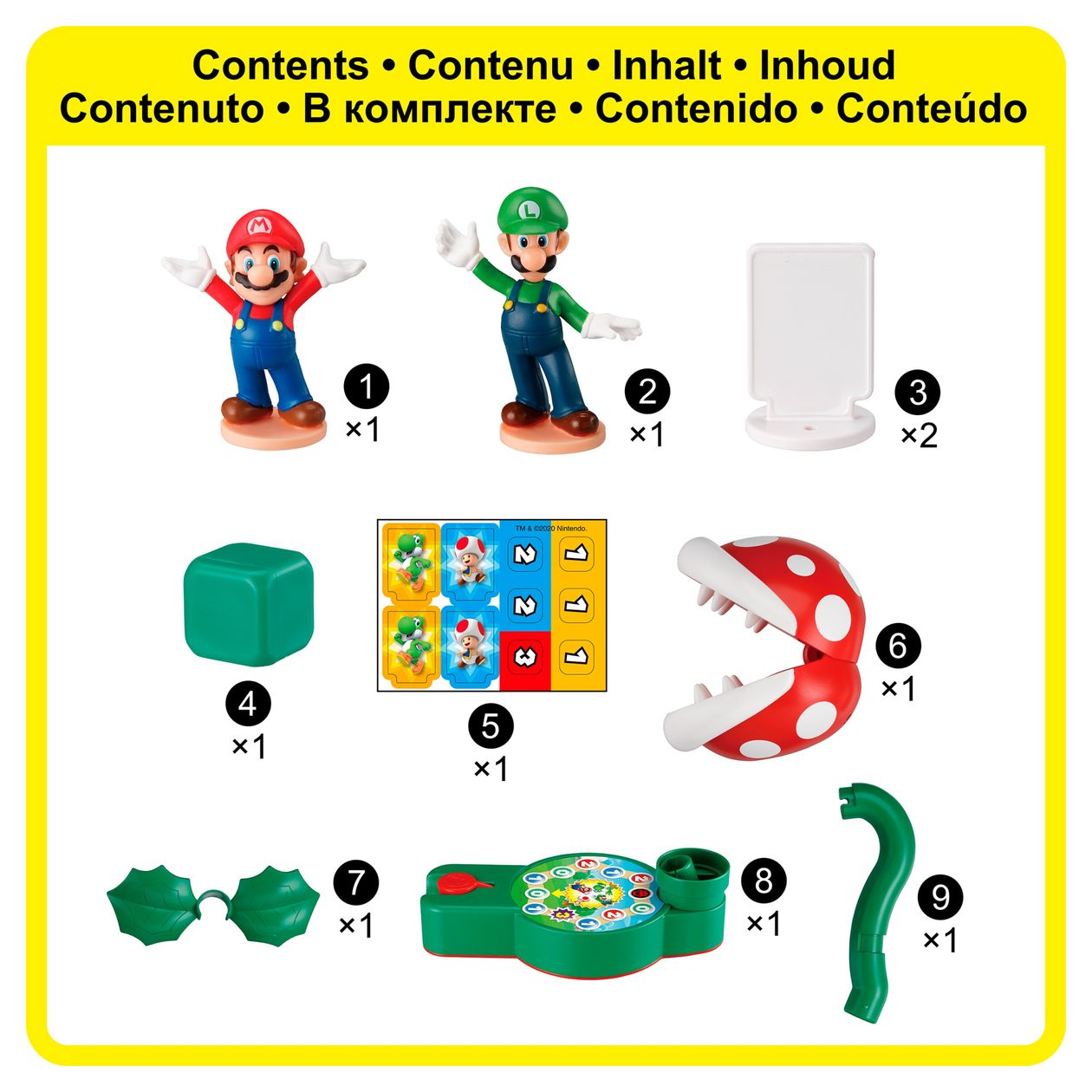 7357 Super Mario Pirahna Plant Escape! Brettspiel ab 4 Jahr(e) 