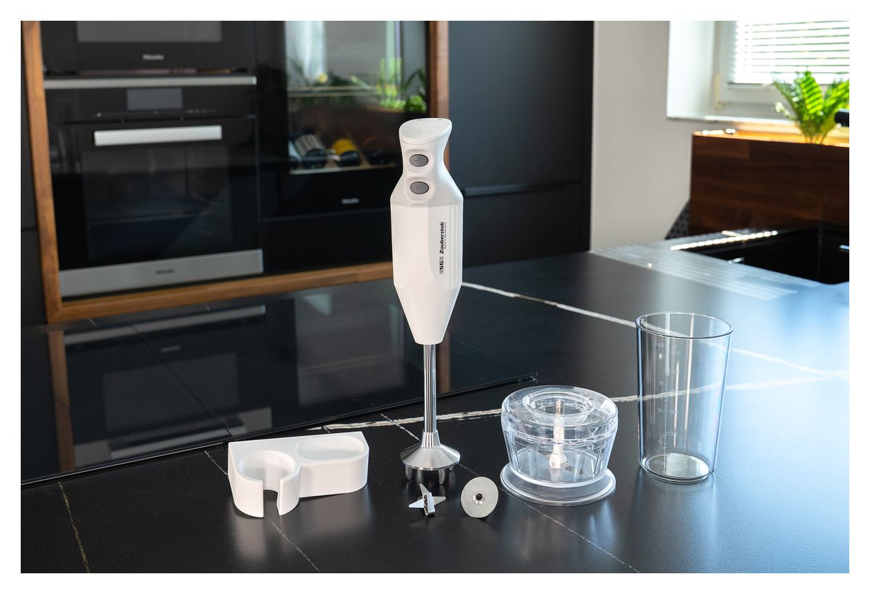 M122 de Luxe Zauberstab Stabmixer 140 W 2 Stufen  (Weiß) 