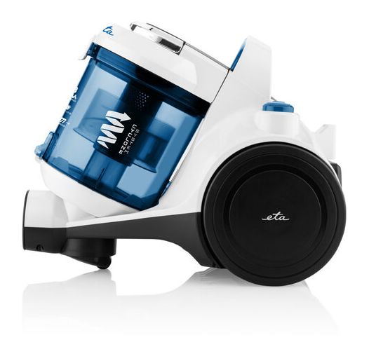 Ambito Bodenstaubsauger Beutellos 700 W HEPA (Schwarz, Blau, Weiß) 