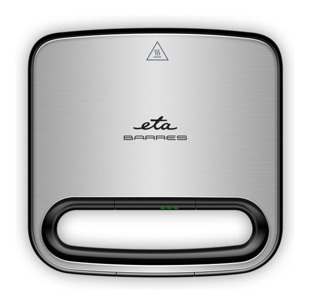 Barres Waffeleisen für 2 Waffeln 750 W  (Edelstahl) 