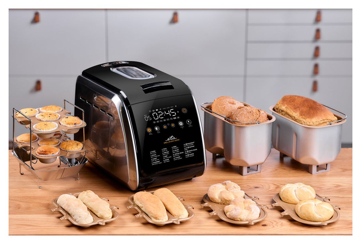 Delicca II Max Brotbackautomat für 1,5 kg 850 W 