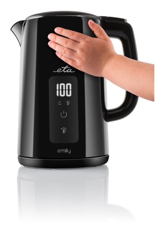 Emily 1,5 l Wasserkocher 2200 W  (Schwarz) 