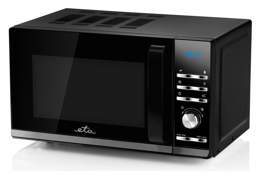 Galateo Freistehende Mikrowelle 700 W Größe: 700 l 5 Stufen  (Schwarz) 