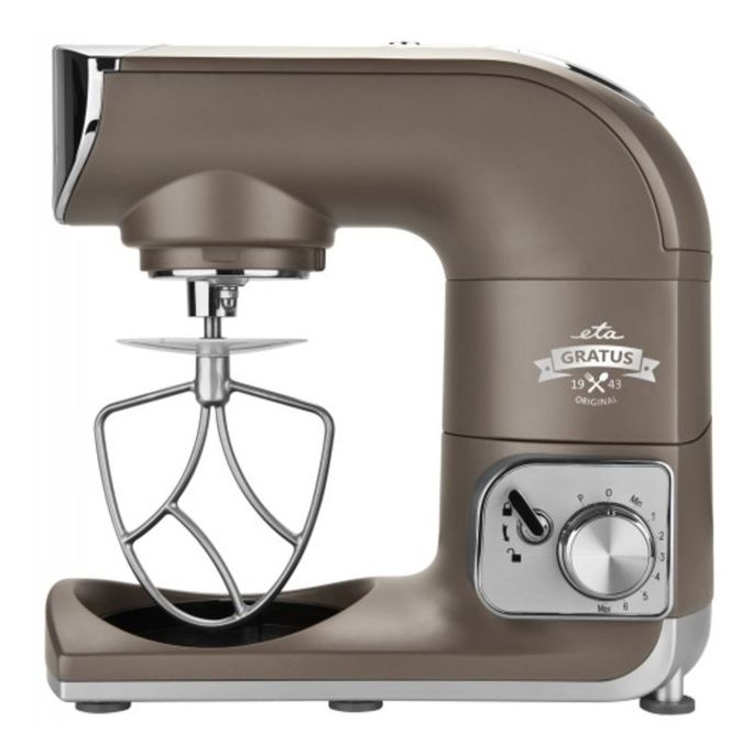 Gratus 1200 W Küchenmaschine 5,5 l  (Edelstahl, Titan) 