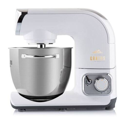 Gratus Evo Max 1500 W Küchenmaschine 5,5 l  (Grau, Edelstahl) 