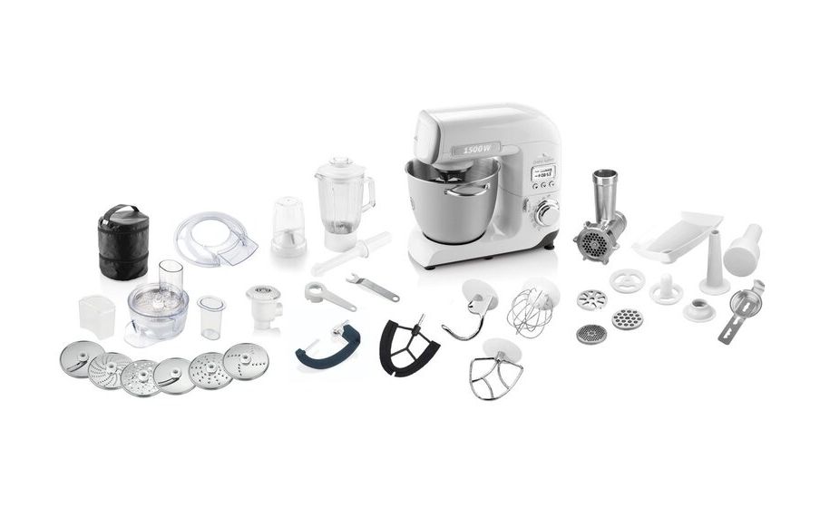 Gratus Kalibro 1500 W Küchenmaschine 6,7 l  (Grau) 