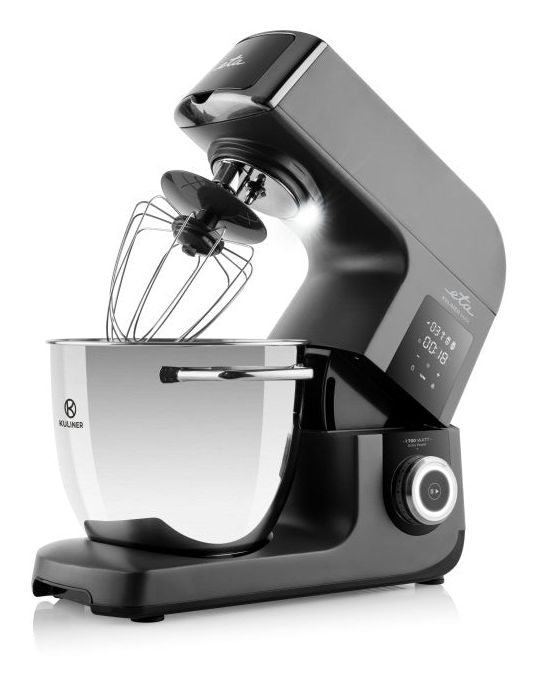 Gratus Kuliner II Max 1700 W Küchenmaschine 6,7 l mit Waage  (Grau) 