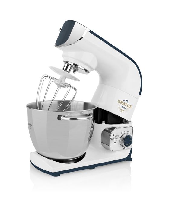Gratus Vital II 1200 W Küchenmaschine 5,5 l  (Schwarz, Weiß) 