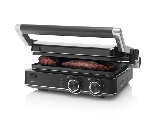 GrilChef 2000 W  (Schwarz, Edelstahl) 