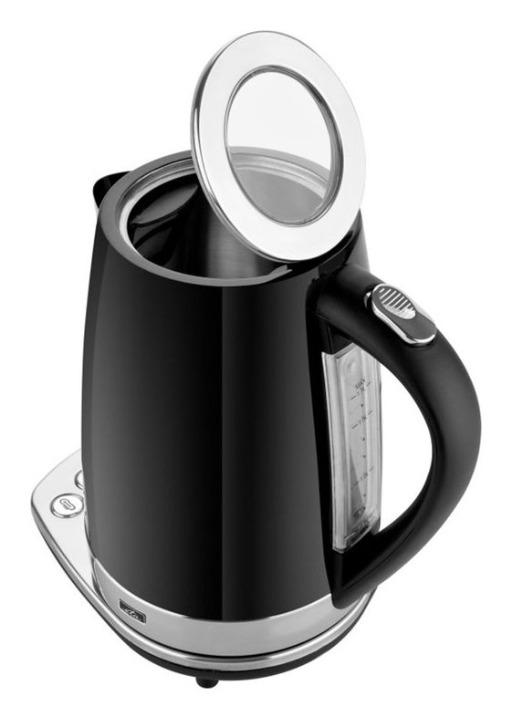 Isabela 1,7 l Wasserkocher 2200 W  (Schwarz, Edelstahl) 