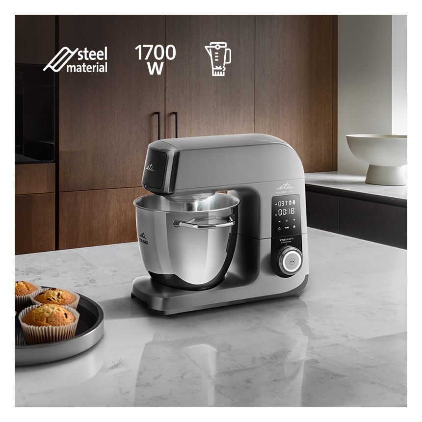 Kuliner II Vario 1700 W Küchenmaschine 6,7 l  (Grau/Titan) 