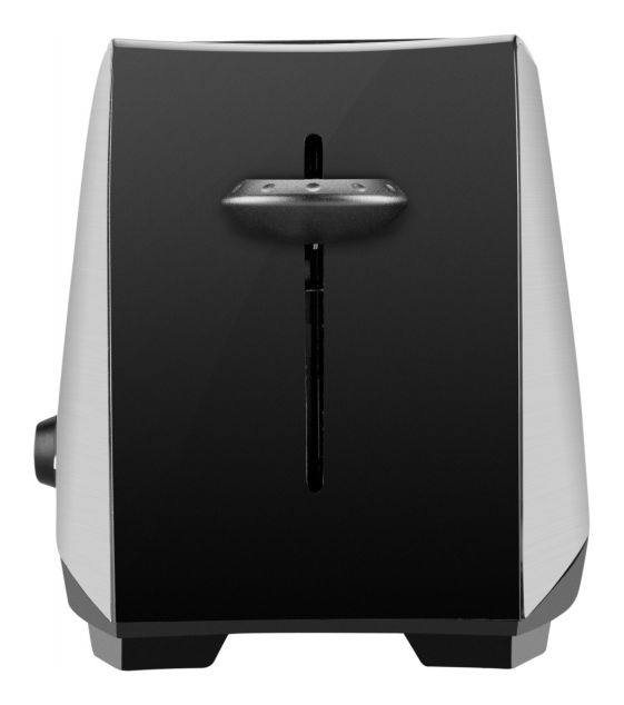 Lenny Toaster 800 W 2 Scheibe(n) 7 Stufen  (Schwarz, Edelstahl) 