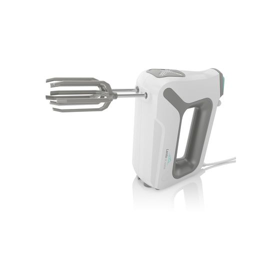 Lento Handmixer 600 W 4 Stufen  (Grau, Weiß) 