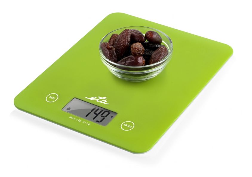 Lori Elektronische Küchenwaage bis 5 kg Genauigkeit 1 g  (Grau, Weiß) 